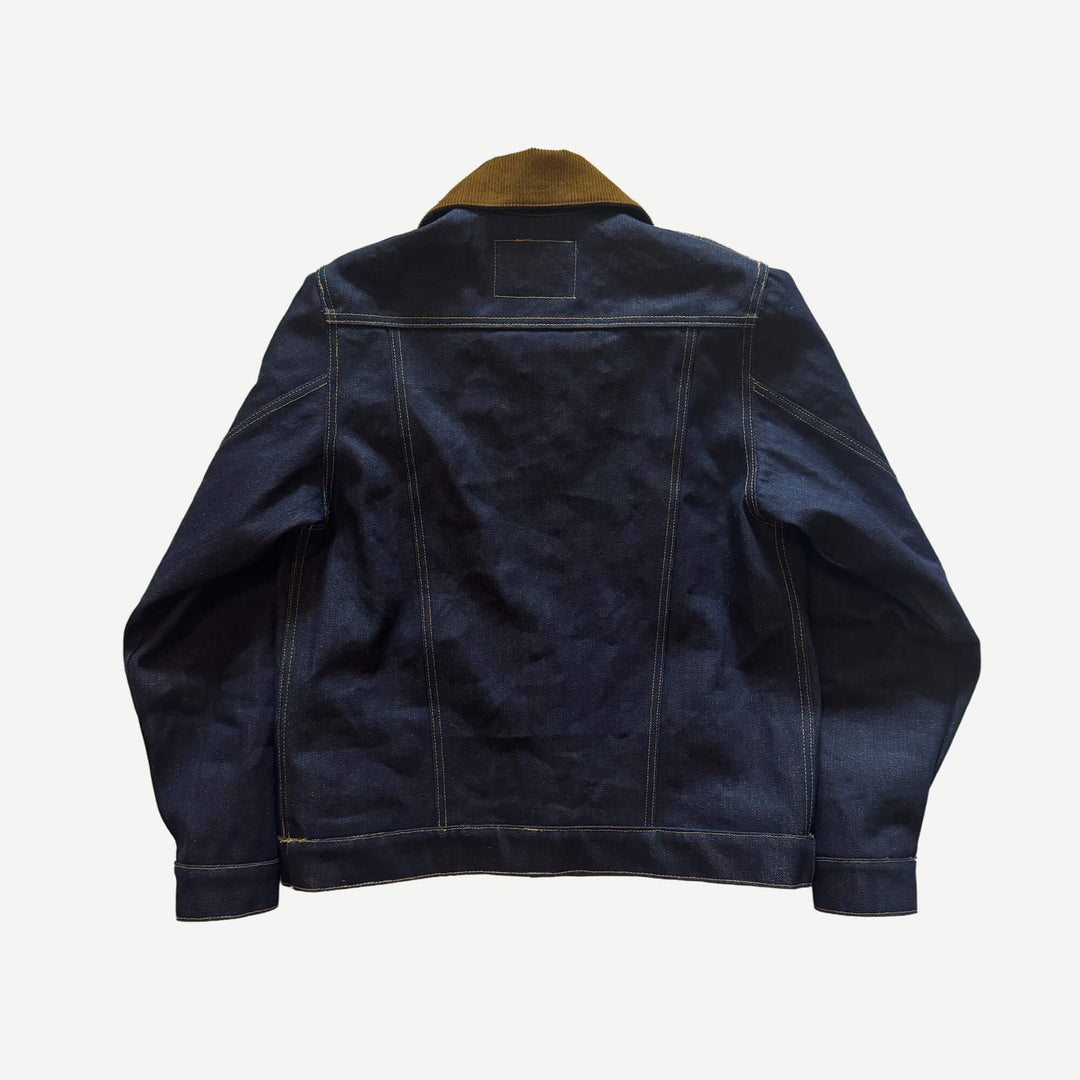 Wool-Lined Denim Jacket
