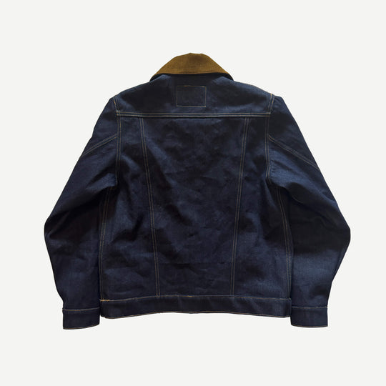 Wool-Lined Denim Jacket